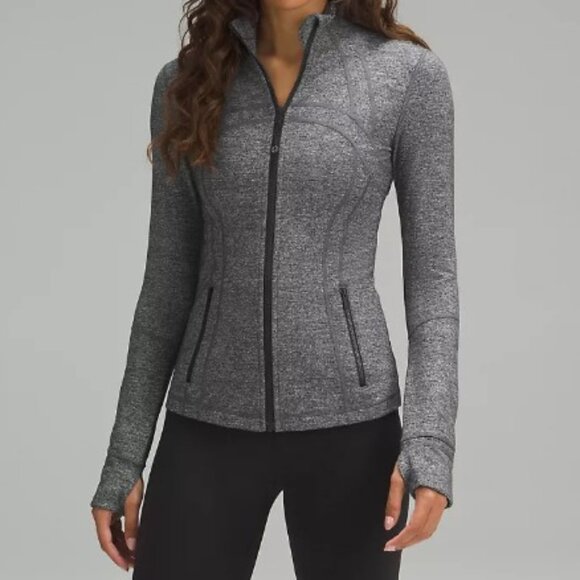 Women's Size 4 Lululemon Define Jacket Luon, Heathered Black, Like New - Picture 1 of 6